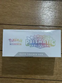 Pokemon Tcg Scarlet & Violet Prismatic Evolutions Elite Trainer Box Etb Sealed - Image 3