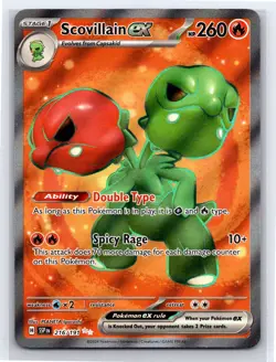 Scovillain ex 216/191 - Pokemon Surging Sparks - Ultra Rare - NM - Image 1