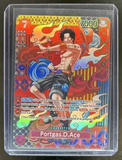 2024 One Piece EN Portgas D. Ace Special Alternate Art #OP02-013 - Image 1