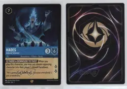 2023 Disney Lorcana - The First Chapter 1 Legendary Hades Infernal Schemer #147 - Image 3