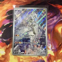 Pokemon Card Illustration Rare IR S&V Journey Together N's Reshiram 167/159 NM 2 - Image 1