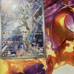 Pokemon Card Illustration Rare IR S&V Journey Together N's Reshiram 167/159 NM 2 - Image 2