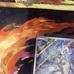Pokemon Card Illustration Rare IR S&V Journey Together N's Reshiram 167/159 NM 2 - Image 4