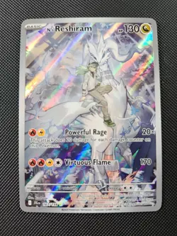 N's Reshiram 167/159 Journey Together Illustration Rare Pokemon Card NM - Image 1