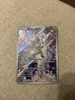 N's Reshiram 167/159 Journey Together Illustration Rare Pokemon Card NM - Image 1