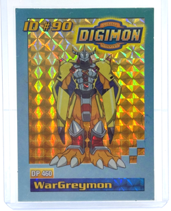 2001 Bandai Digimon TCG ID#90 WarGreymon Holo Card DP460 NM/LP - Image 1
