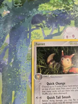 LP- Furret EX Team Rocket Returns Reverse Holo Rare 22/109 Pokemon Card - Image 4