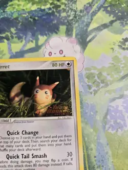 LP- Furret EX Team Rocket Returns Reverse Holo Rare 22/109 Pokemon Card - Image 5