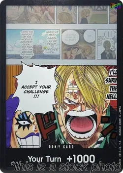 DON!! Card (Ivankov & Sanji) (Double Pack Set Vol. 3) [OP06 - 3] DON!! LP - Image 1