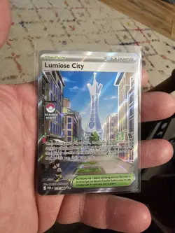Lumiose City 111/88 Perfect Order Pokemon Single Raw Card - Image 1