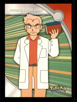 Pokemon Card Professor Oak HV12 Topps Series 3 Blue Logo NEAR MINT Non-Holo!!!!! - Image 1