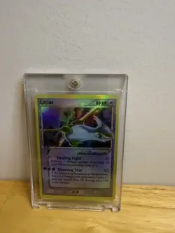 Pokemon Latias Gold Star Card 105/107 EX Deoxys 2005 DMG - Image 1