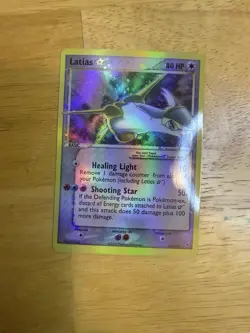 Pokemon Latias Gold Star Card 105/107 EX Deoxys 2005 DMG - Image 3