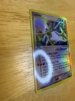 Pokemon Latias Gold Star Card 105/107 EX Deoxys 2005 DMG - Image 5