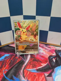 Plusle 193/182 - PAR Paradox Rift - Near Mint NM Illustration Rare Pokemon Card - Image 1