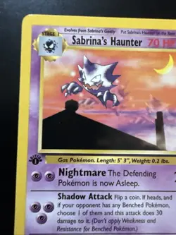 Pokemon TCG Sabrina's Haunter Gym Challenge 1st Edition Card 55/132 LP - Image 2