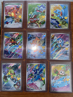 Pokemon TCG First Partner ILLUSTRATION COLLECTION 9 CARD SET Series 1 Promo - Image 1