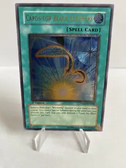 Yu-Gi-Oh! Cards For Black Feather Ultimate Rare 1st TSHD-EN046 LP - Image 3
