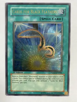 Yu-Gi-Oh! Cards For Black Feather Ultimate Rare 1st TSHD-EN046 LP - Image 5