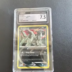 Pokemon Arceus CGC 7.5 Arceus AR1 2009 Holo Rare English 70HP TCG Card - Image 1