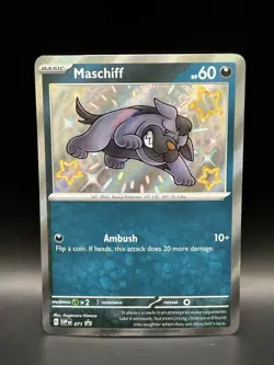 Maschiff 071 - Pokemon Scarlet & Violet Black Star Promo Card - NM - Image 1