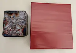 Yu-Gi-Oh 125 Foil Card Binder Lot Red-Eyes Black Dragon Blue-Eyes Shining Dragon - Image 1