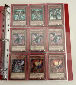 Yu-Gi-Oh 125 Foil Card Binder Lot Red-Eyes Black Dragon Blue-Eyes Shining Dragon - Image 5