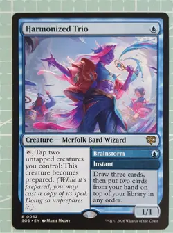 Harmonized Trio - 0052 - Secrets of Strixhaven SOS - MTG - NM - Image 1