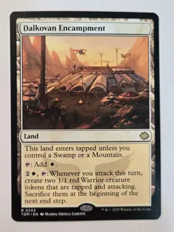 MTG Dalkovan Encampment Tarkir: Dragonstorm 0253 Regular Rare - Image 2
