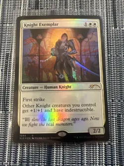 Knight Exemplar - FOIL - Secret Lair Drop Series - NM+ - MTG - Image 1
