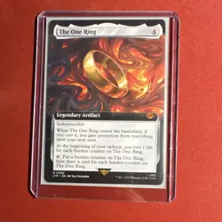 Wizards of the Coast The One Ring Extended Art Artifact Mythic 380 LTR MTG - Image 3