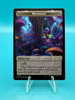 MTG Mutavault Double Sided Elk Token 0011 Lorwyn Eclipsed Near Mint - Image 1