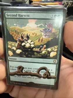 Second Harvest Artist Proof W Painting Signed By Artist Mtg - Image 2