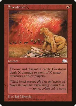 MTG Firestorm Weatherlight 101 Regular Rare LP - Image 1