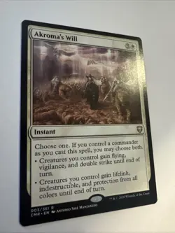 Akroma's Will Commander Legends Regular - Image 2
