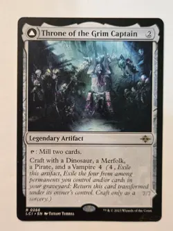 MTG Throne of the Grim Captain The Lost Caverns of Ixalan 0266 Regular Rare - Image 3