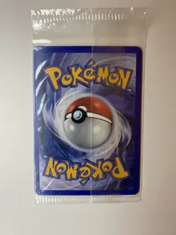 Sealed 2001 Entei Reverse Holo Pokemon Neo Discovery Black Star Movie Promo - Image 2