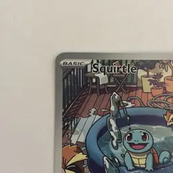 🔥Squirtle 148/142 Stellar Crown Illustration Rare Full Art Pokemon TCG NM+🔥 - Image 3