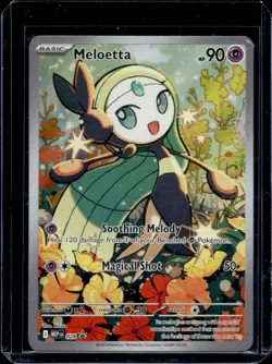 2025 Pokemon MEP Black Star Promos Meloetta #026 - Image 1