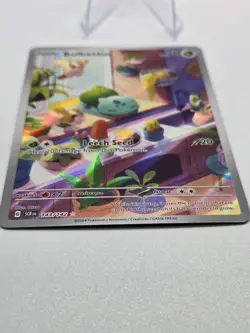 Bulbasaur 143/142 Illustration Rare Stellar Crown Pokemon NM - Image 3