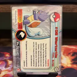 Wartortle #08 Topps Black Label Non Foil LP - Image 2