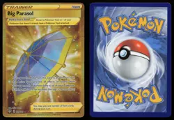 Big Parasol 199/189 Secret Rare Darkness Ablaze Pokemon NM - Image 3