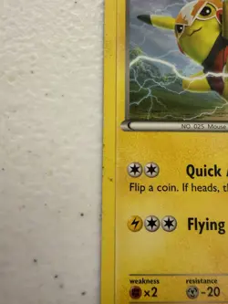 Pikachu Libre 14/30 Heavily Played HP See Pics Pokemon XY Trainer Kit - Image 3