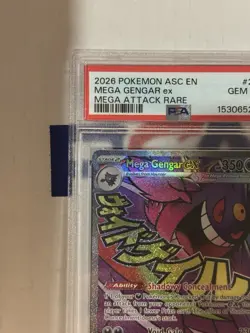 MEGA GENGAR EX Ascended Heroes Mega Attack Rare #269 PSA 10 Pokemon - Image 4