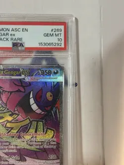 MEGA GENGAR EX Ascended Heroes Mega Attack Rare #269 PSA 10 Pokemon - Image 5