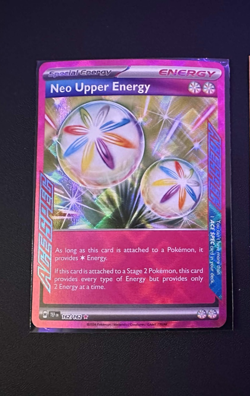Neo Upper Energy 162/162 Temporal Forces Ace Spec NM Pokemon TCG - Image 2