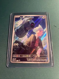 Steven’s Beldum 207 Scarlet & Violet Promo Full Art NM Pokemon TCG - Image 3