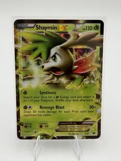 Pokemon Shaymin EX 5/99 Next Destinies Holo (LP) - Image 1