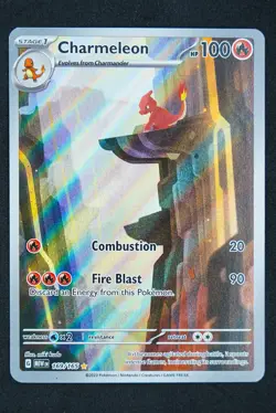 2023 POKEMON MEW EN-151 ILLUSTRATION RARE #169 CHARMELEON 165 - Image 1