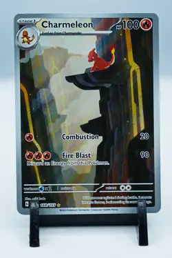 2023 POKEMON MEW EN-151 ILLUSTRATION RARE #169 CHARMELEON 165 - Image 5